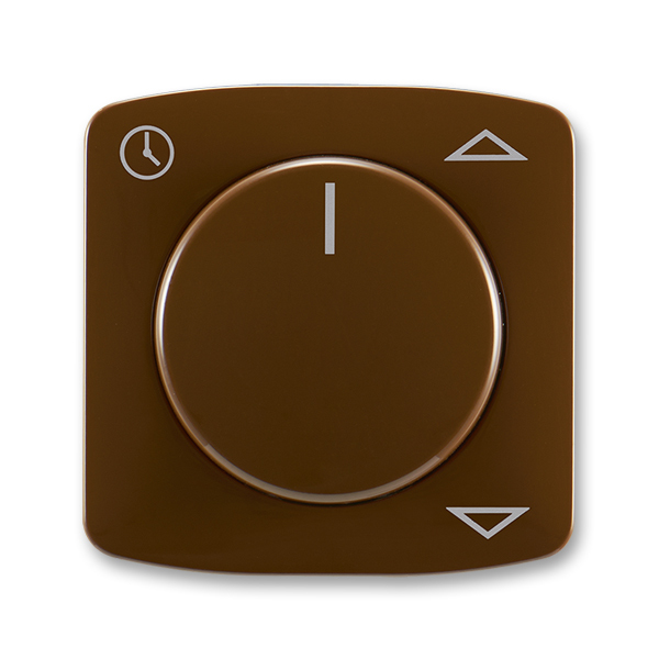 Krytspínač žaluziový komfortní otočný ABB Tango hnědá ABB