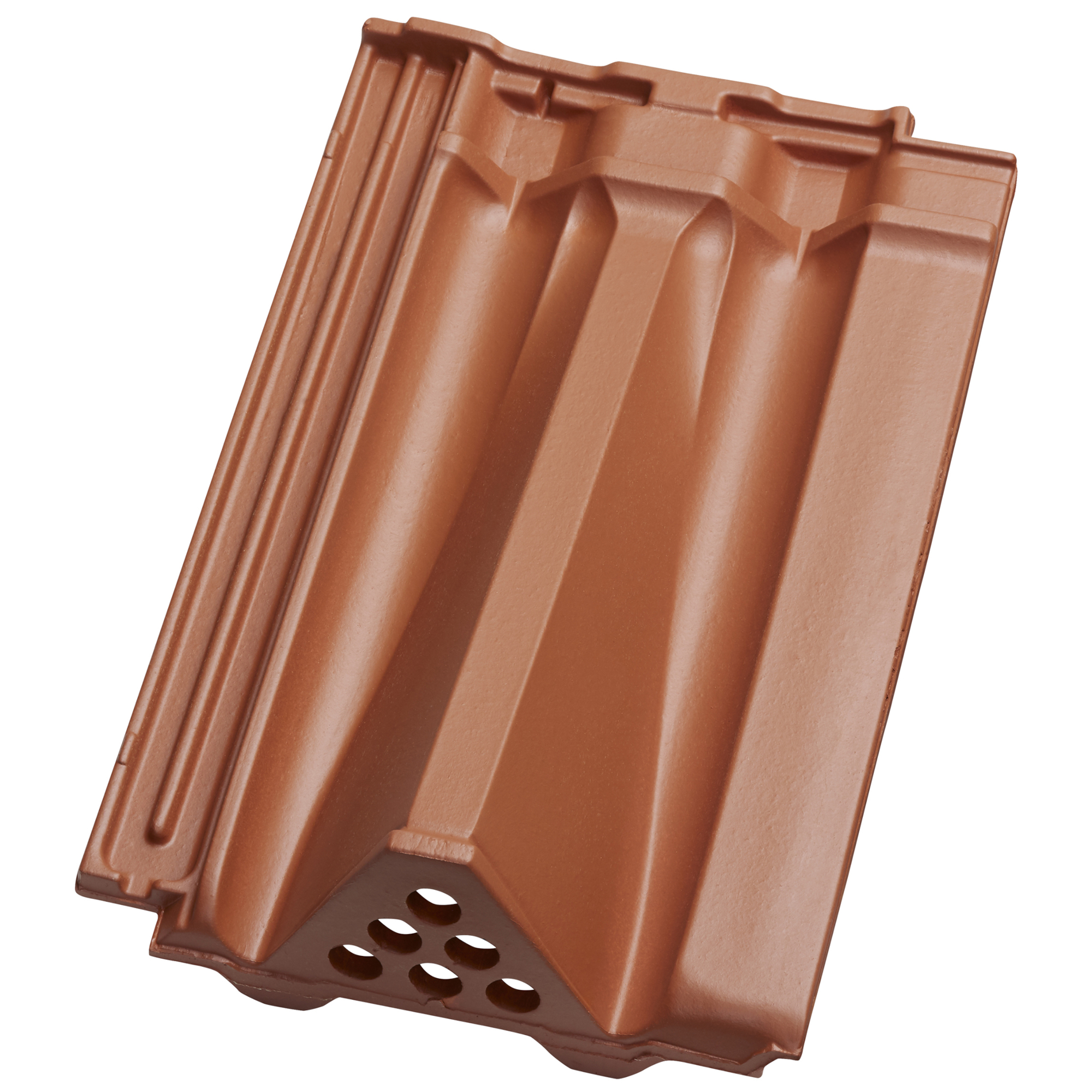 Taška větrací Tondach Falcovka/Traditon 11 glazura kaštanově hnědá TONDACH