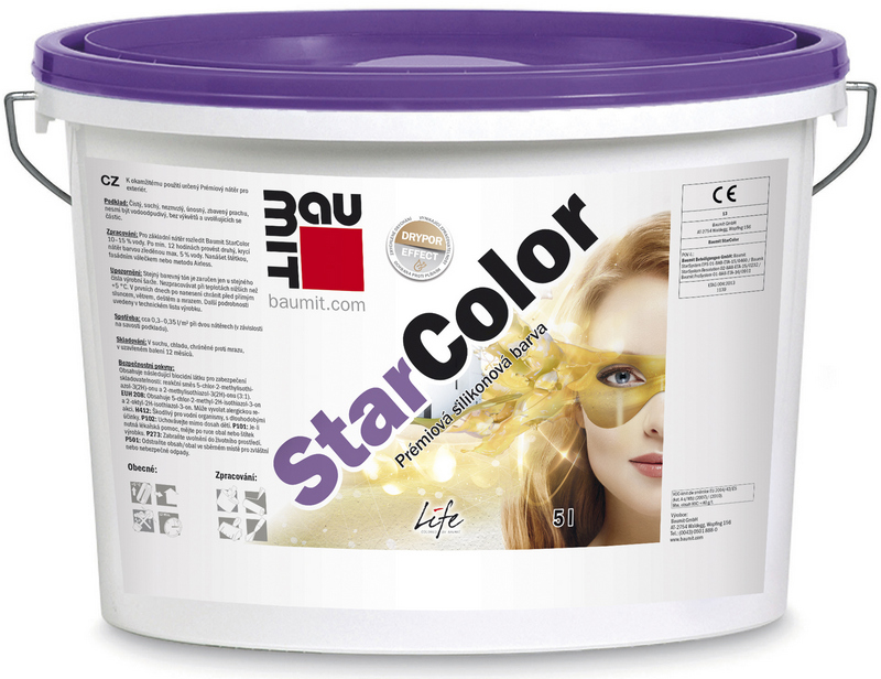 Barva fasádní Baumit StarColor 5 l Baumit
