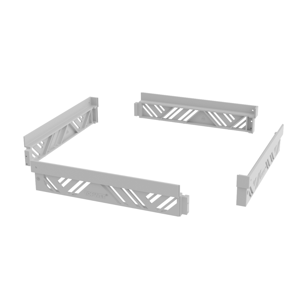 Sada lamel pro zvýšení šachty TOPWET TWZN v50 400×400×50 mm TOPWET