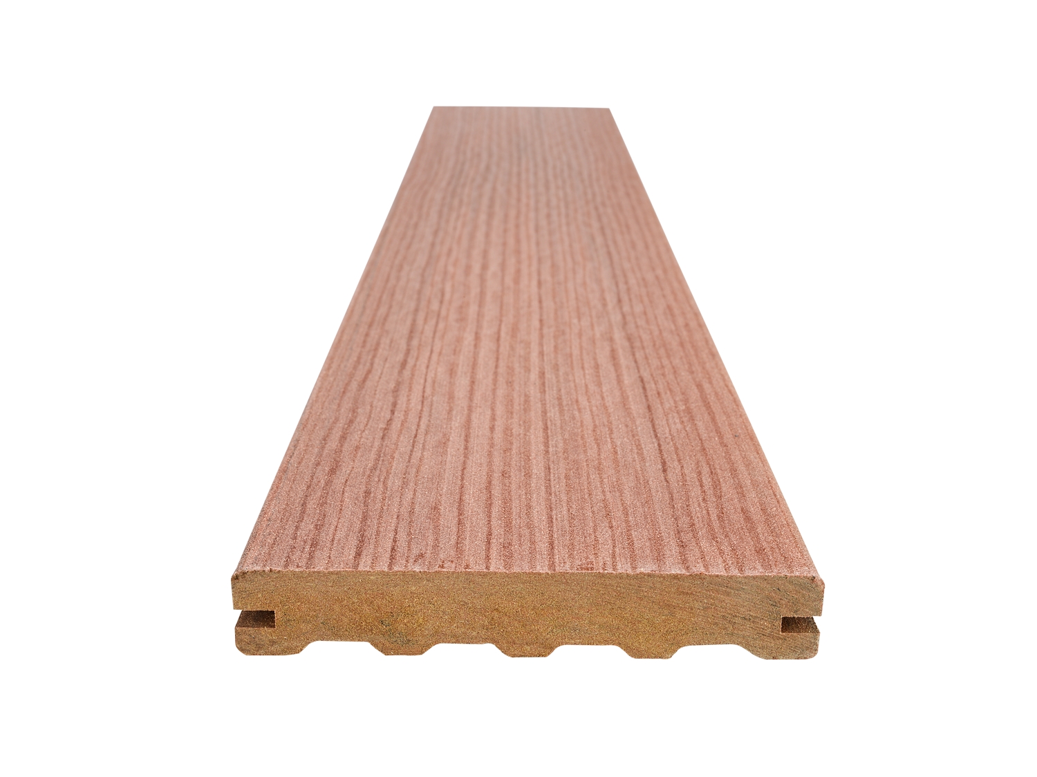 Prkno terasové Woodplastic FOREST PLUS PREMIUM merbau 22×137×4000 mm WOODPLASTIC
