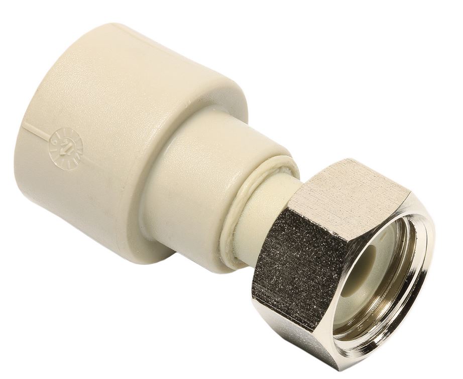 Přechod plastový s převlečnou maticí Wavin PP-R 25×3/4"