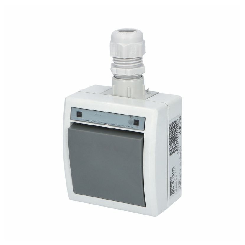 Přepínač střídavý řazení 6 Famatel Atlas šedá