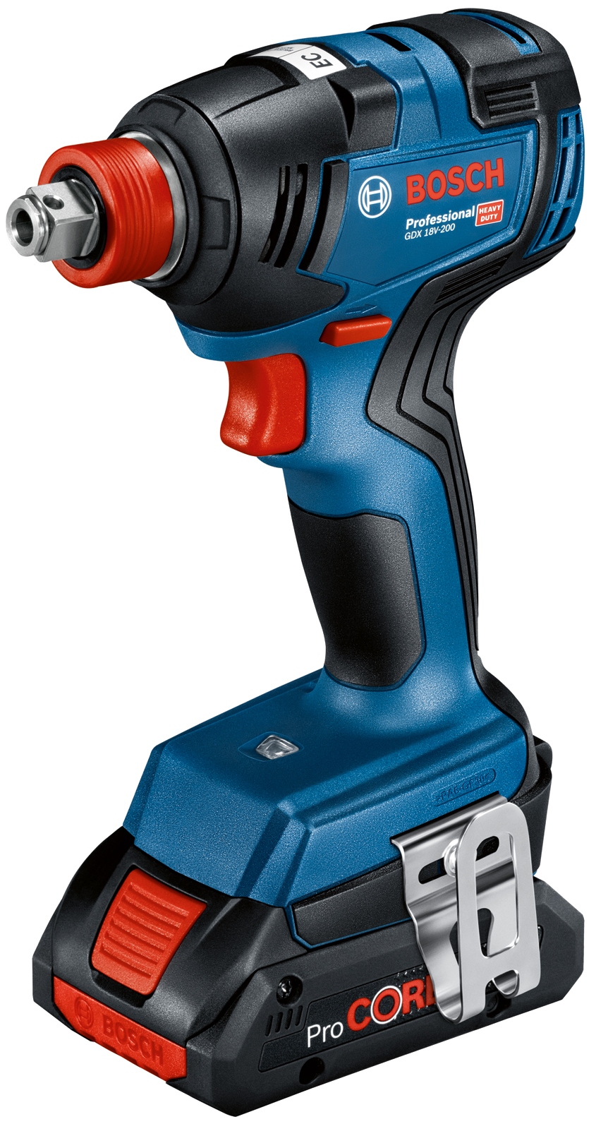 Utahovák rázový AKU Bosch GDX 18V-200 L-CASE Bosch