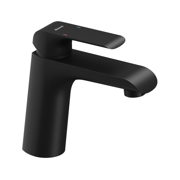 Baterie umyvadlová stojánková Ravak Flat FL 014.20BL černá