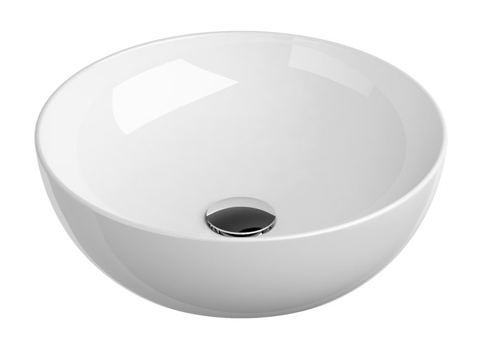 Umyvadlo na desku Ravak UNI 400 B Slim průměr 400 mm