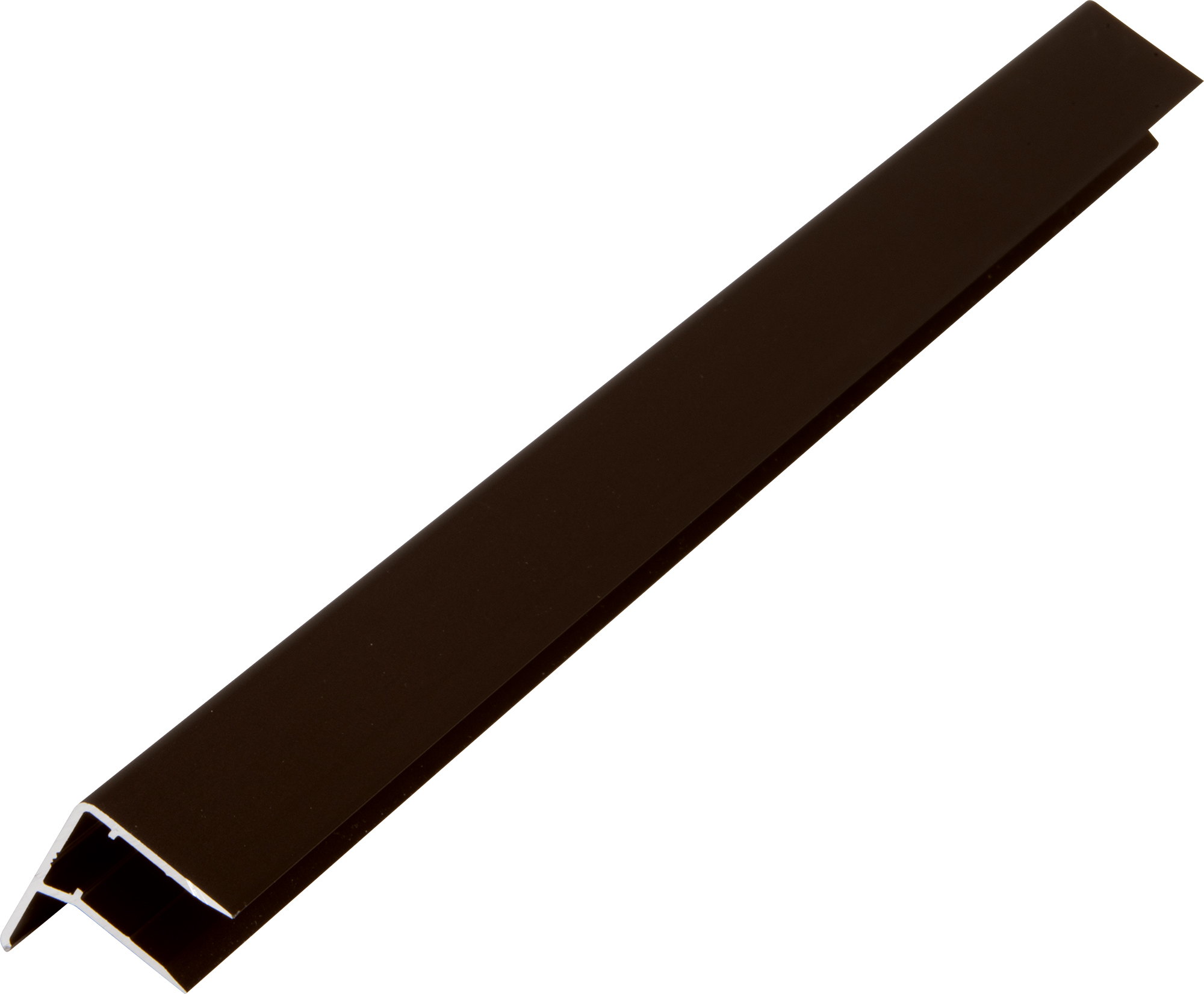 Profil U ukončovací s okapnicí hliníkový elox bronz 10 mm délka 6