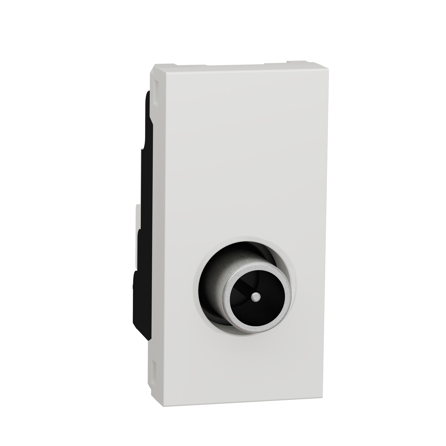 Zásuvka anténní Schneider Unica Nová TV bílá