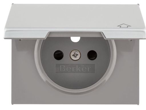 Díl centrální pro zásuvku Hager Berker K.5