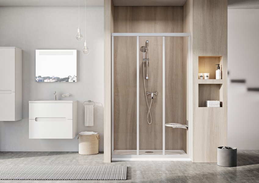 Dveře sprchové Ravak ASDP3 900 mm white/pearl