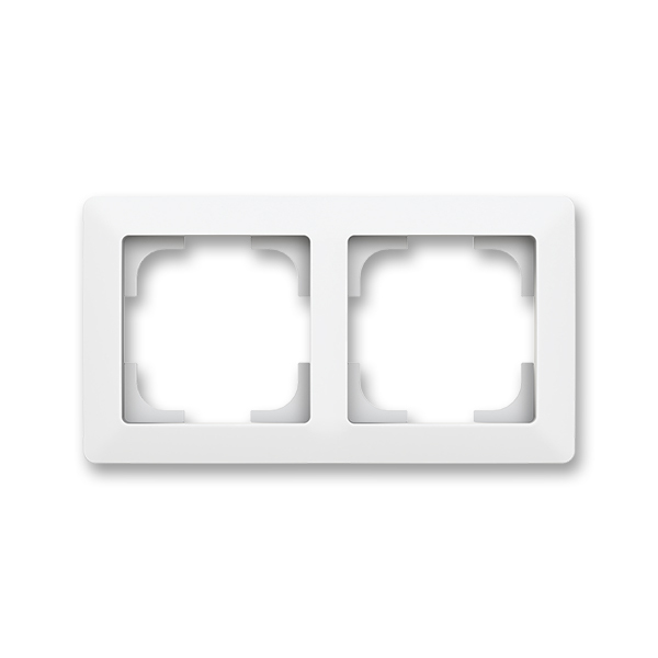 Rámeček ABB Zoni dvojnásobný matná bílá ABB
