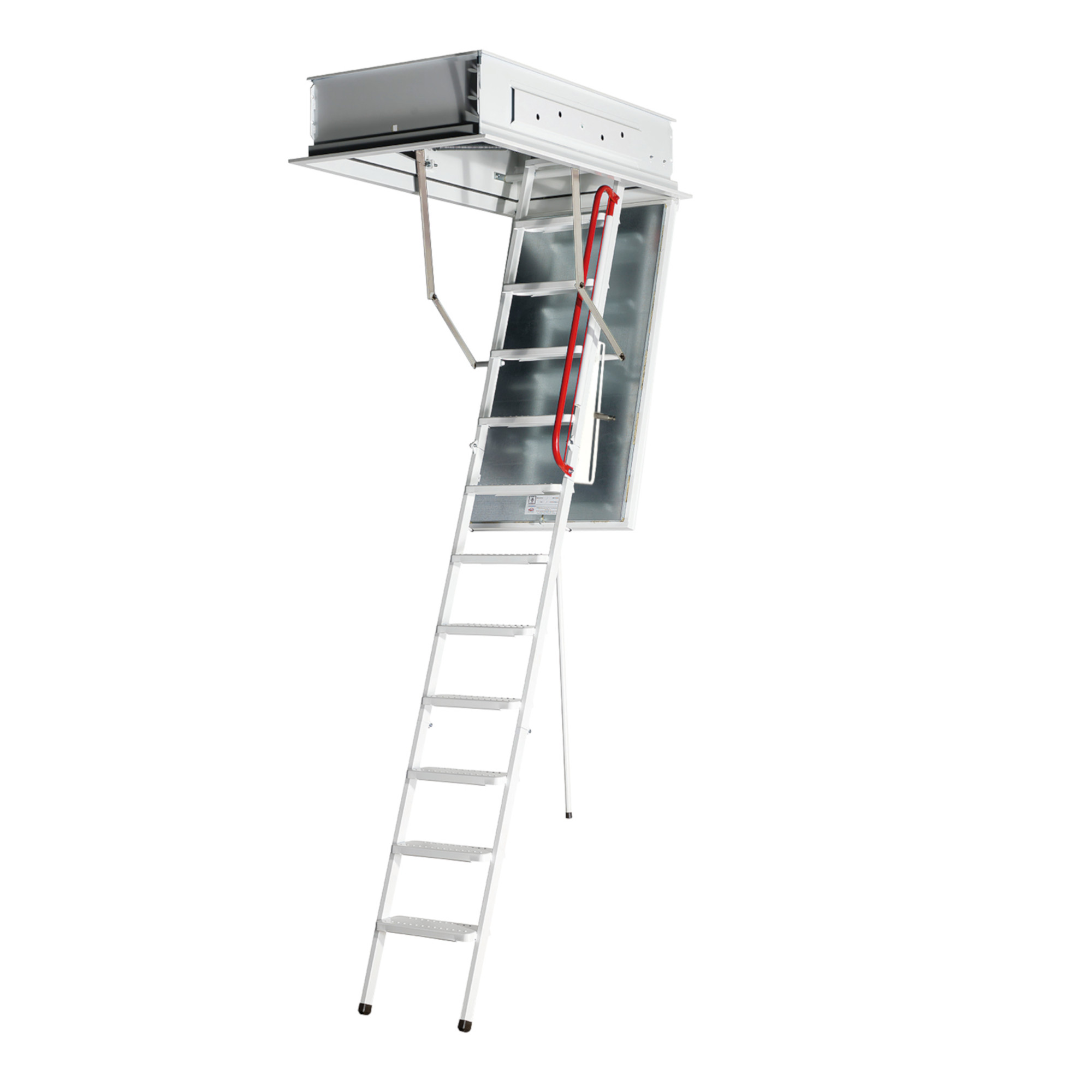 Schody půdní protipožární WIPPRO EUROSTEP SMART 70×120 cm WIPPRO