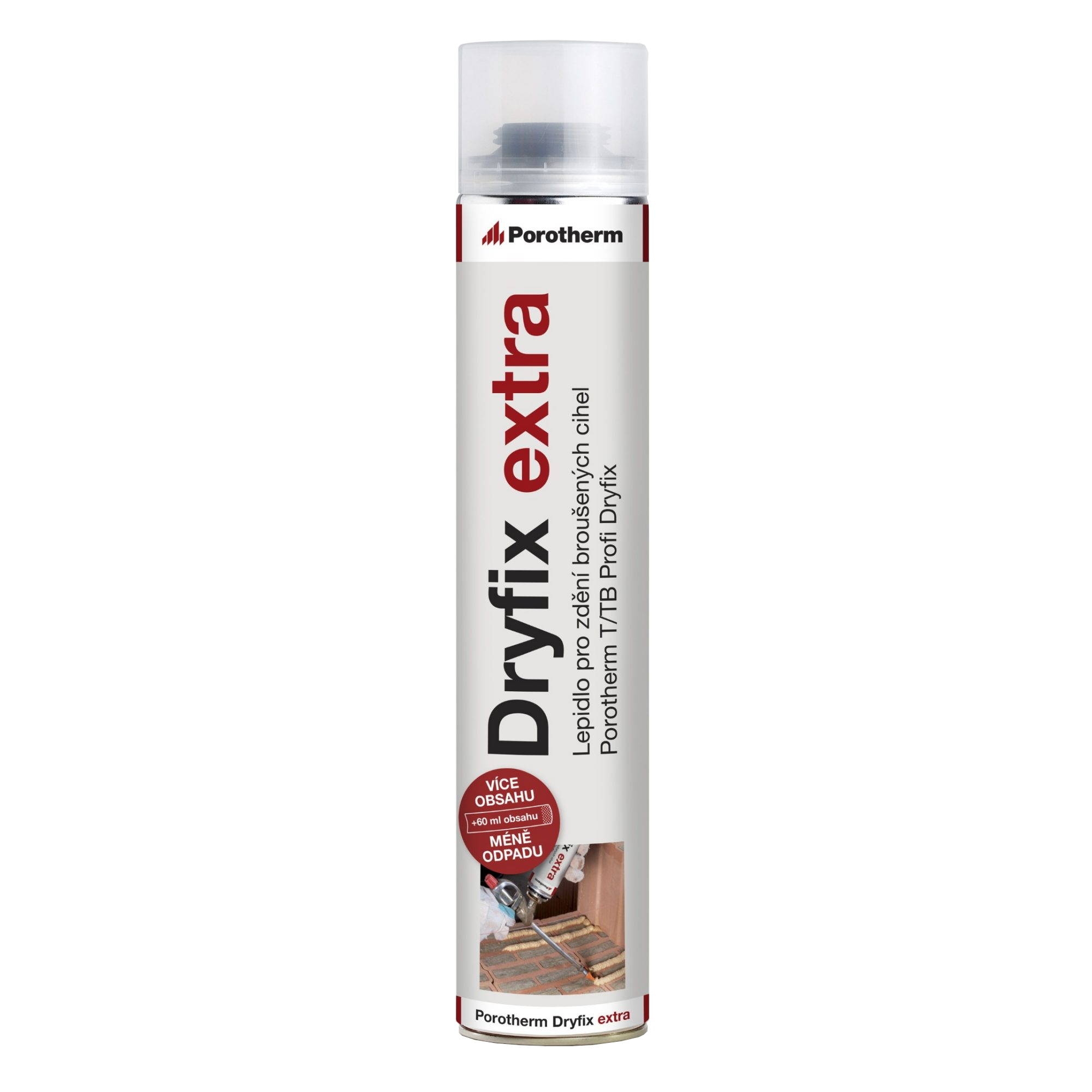 Pěna zdicí Porotherm Dryfix extra 810 ml Porotherm