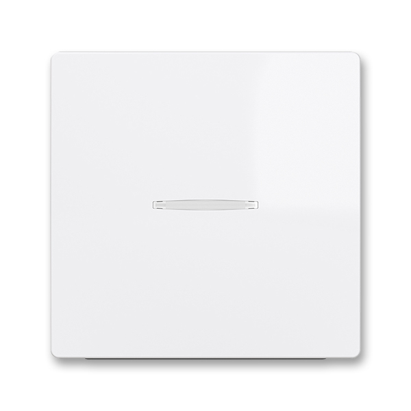 Kryt spínač jednoduchý s průzorem ABB Zoni bílá ABB