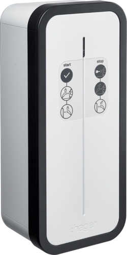 Stanice nabíjecí Hager witty.start 22 kW se zásuvkou 230 V Hager