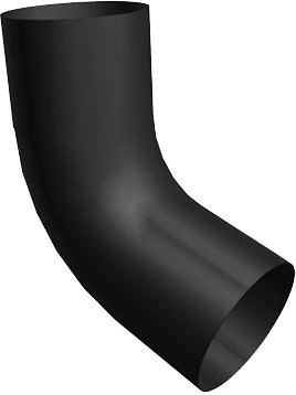 Koleno svodu 72° Prefa P.10 Al 100 antracitová Prefa