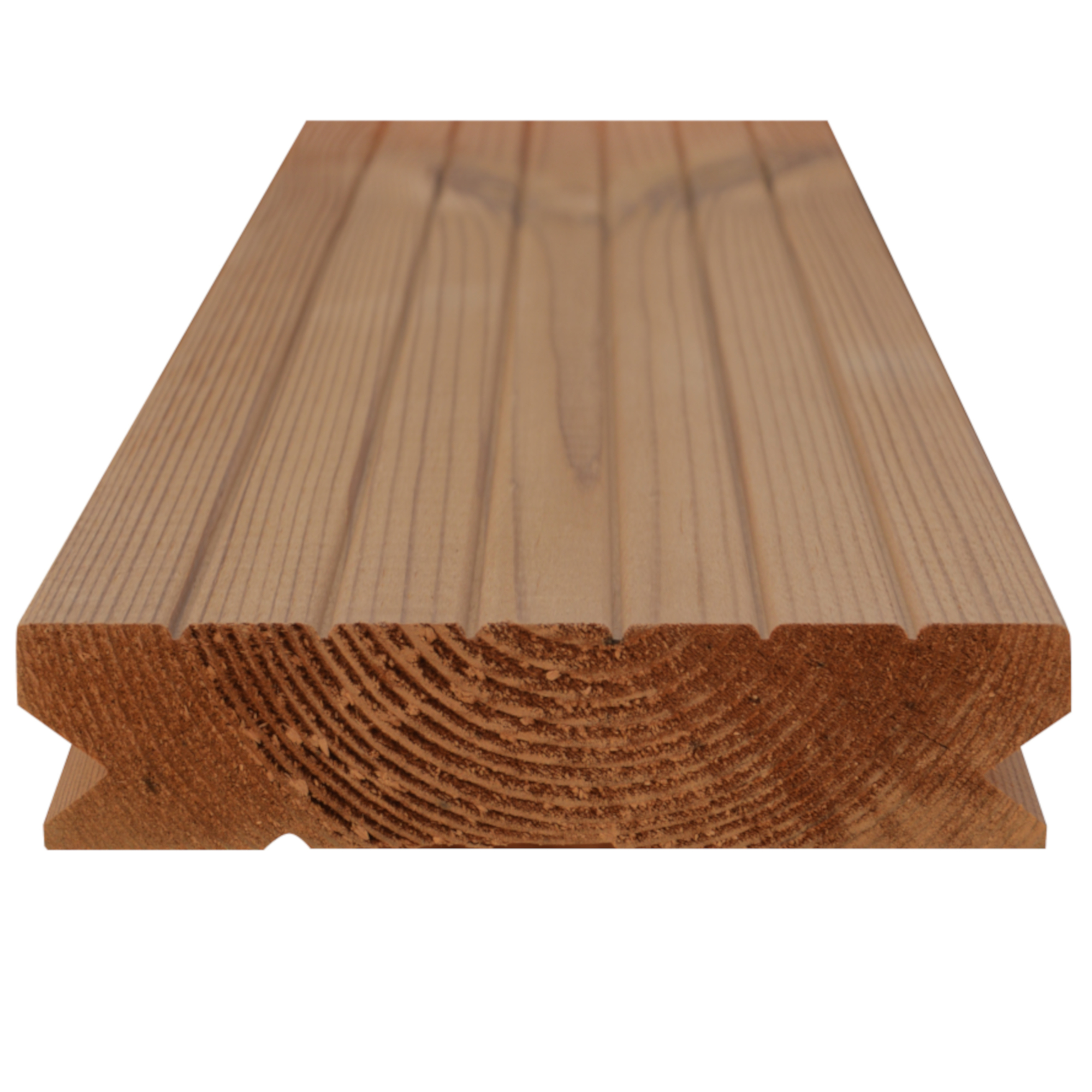 Prkno terasové AU-MEX Thermo borovice Clip 26×118×4 200 mm AU-MEX