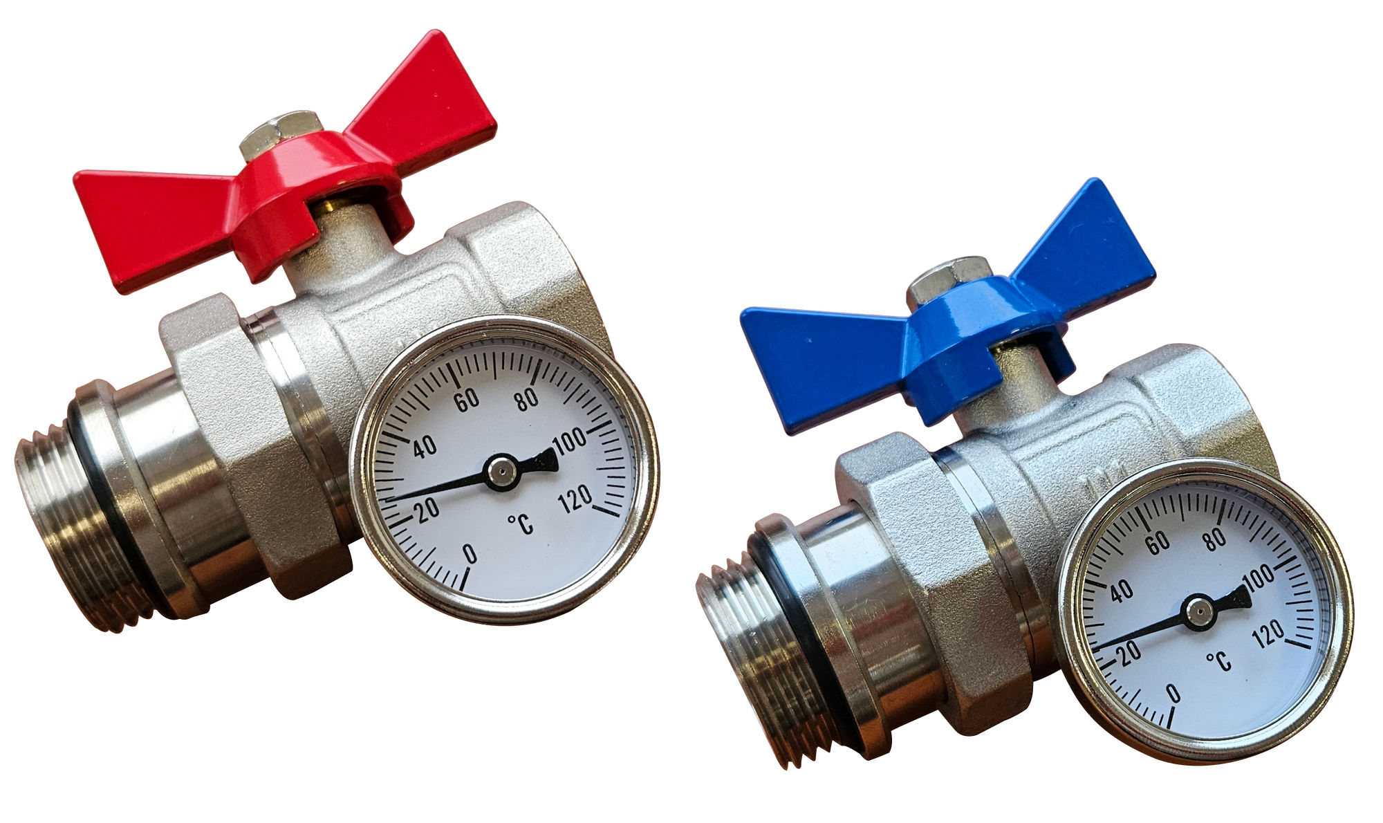 Sada uzavíracích armatur DEK SKR1 1" 2 ks/bal. přímé