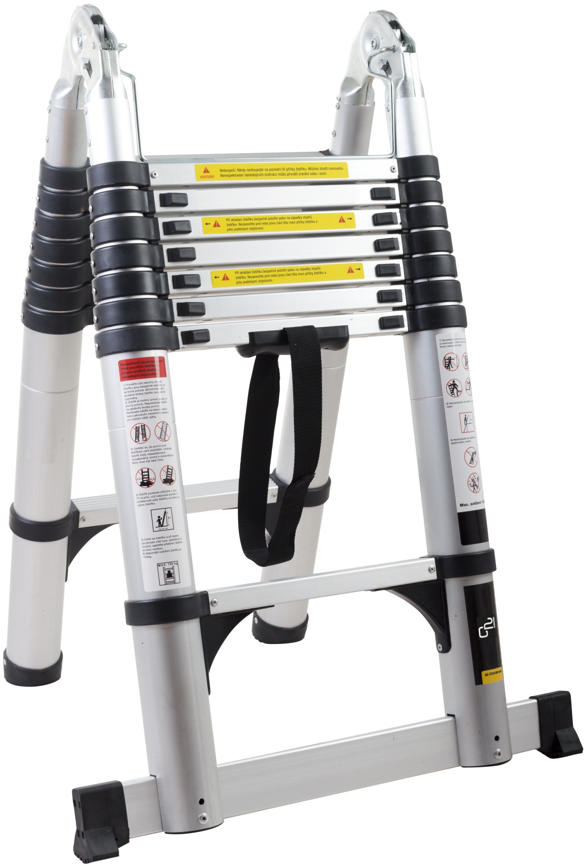 Žebřík teleskopický G21 GA-TZ16-5M G21