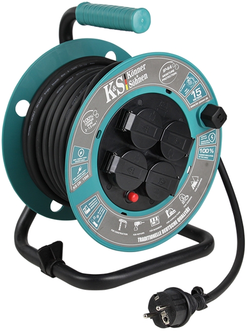 Kabel prodlužovací na bubnu Könner & Söhnen KS CR-15M Könner & Söhnen