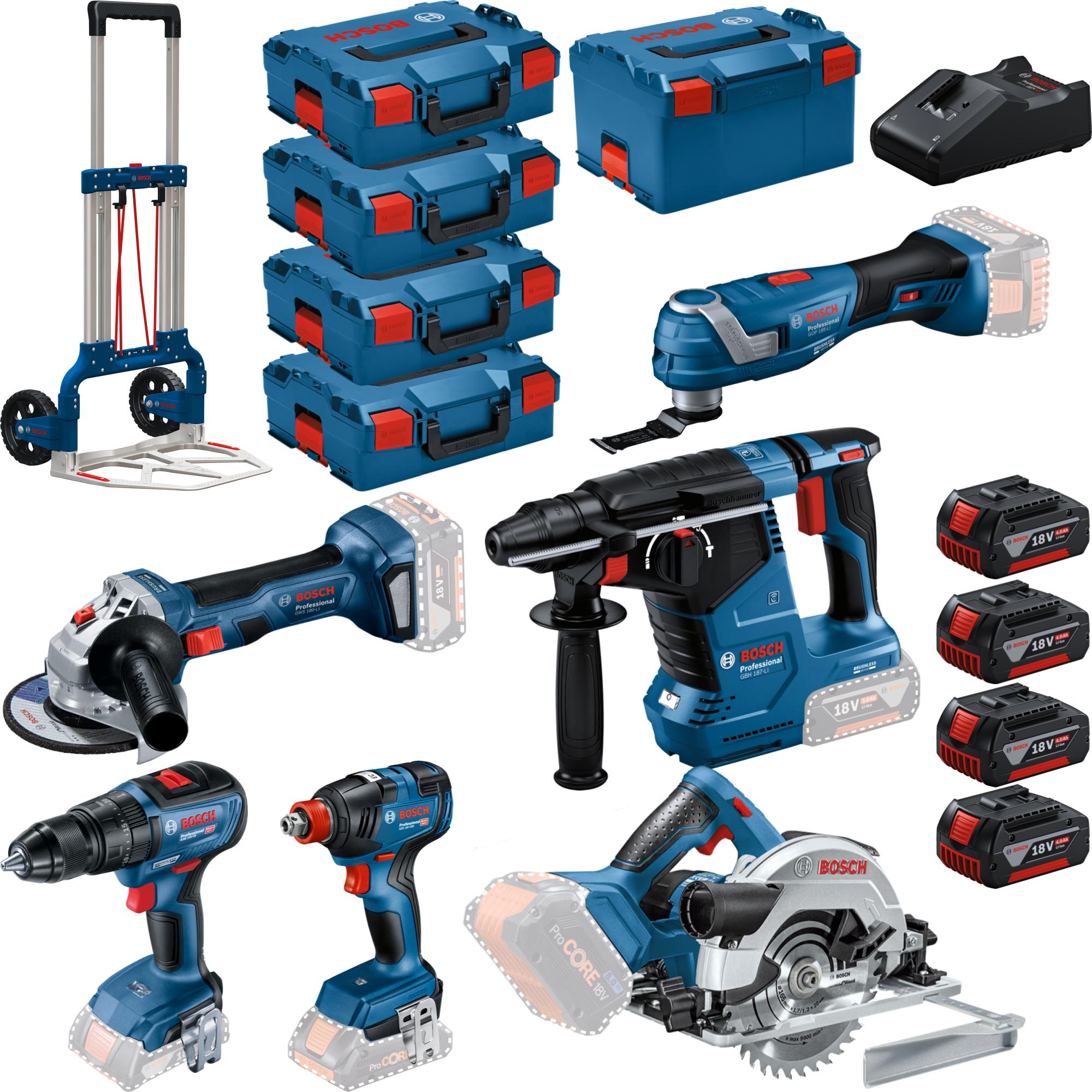 Sada AKU nářadí Bosch P4T BOSCH