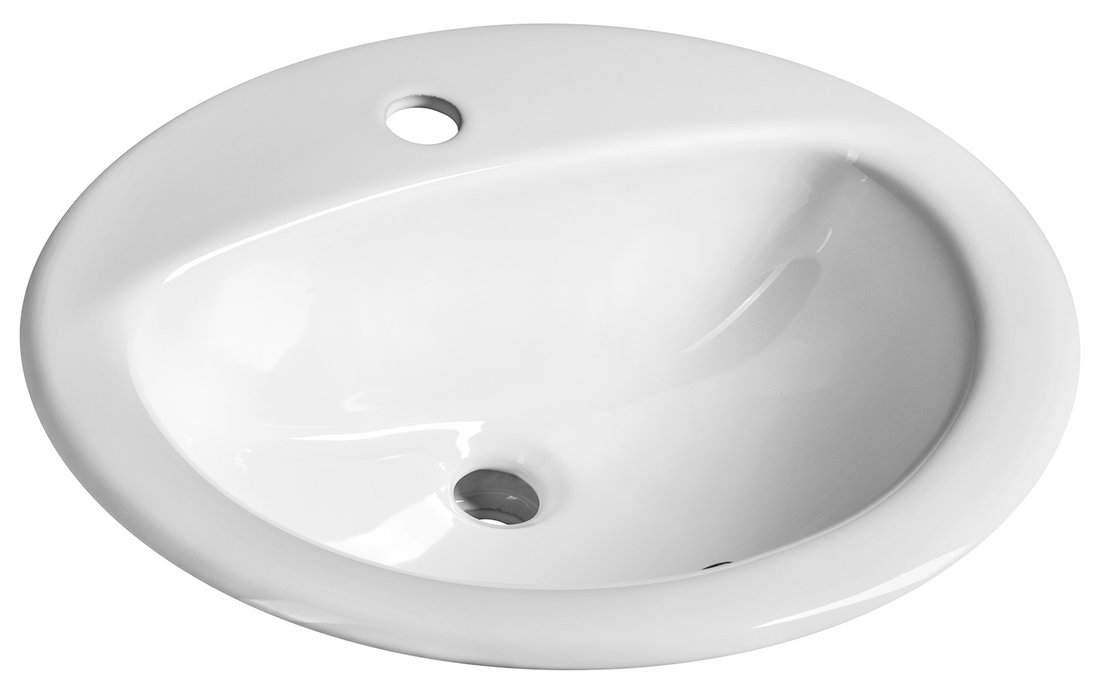 Umyvadlo zápustné Aqualine 515×450 mm 55227
