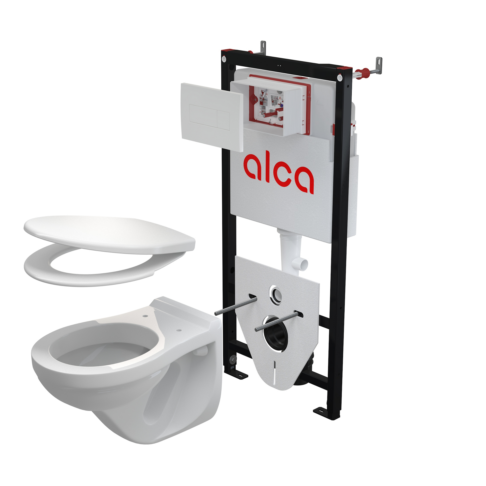 Set 5v1 pro závěsné WC Alca Sádromodul AM101/1120 WC Alca ALCADRAIN