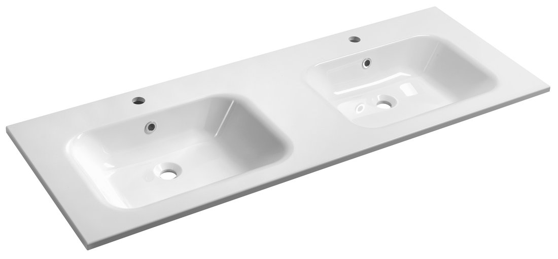 Dvojumyvadlo zápustné Sapho Areca 1 410×515 mm s otvorem AC141