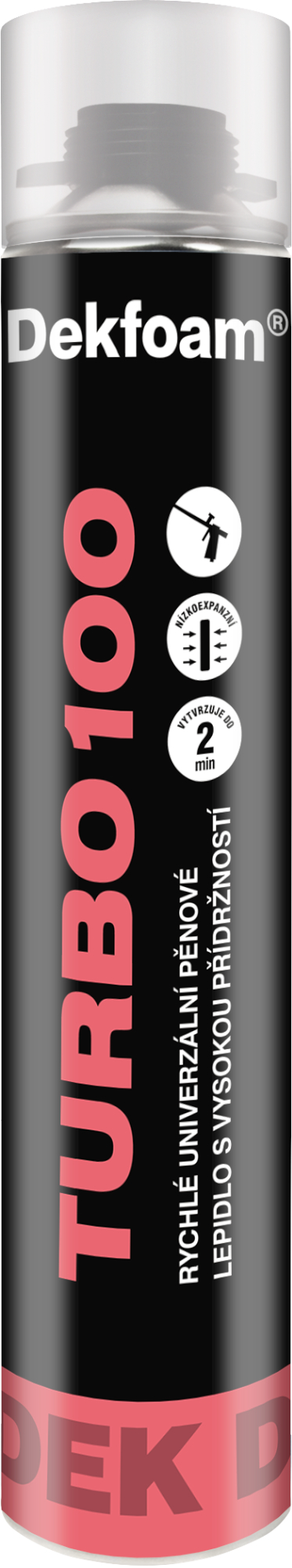 Lepidlo univerzální pěnové DEKFOAM TURBO 100 750 ml DEK
