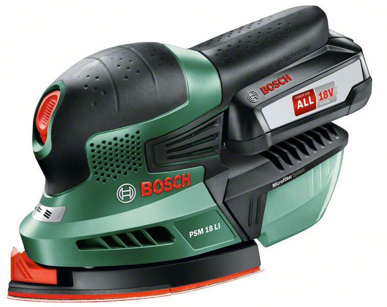 Multibruska AKU Bosch PSM 18 LI (1× AKU) BOSCH