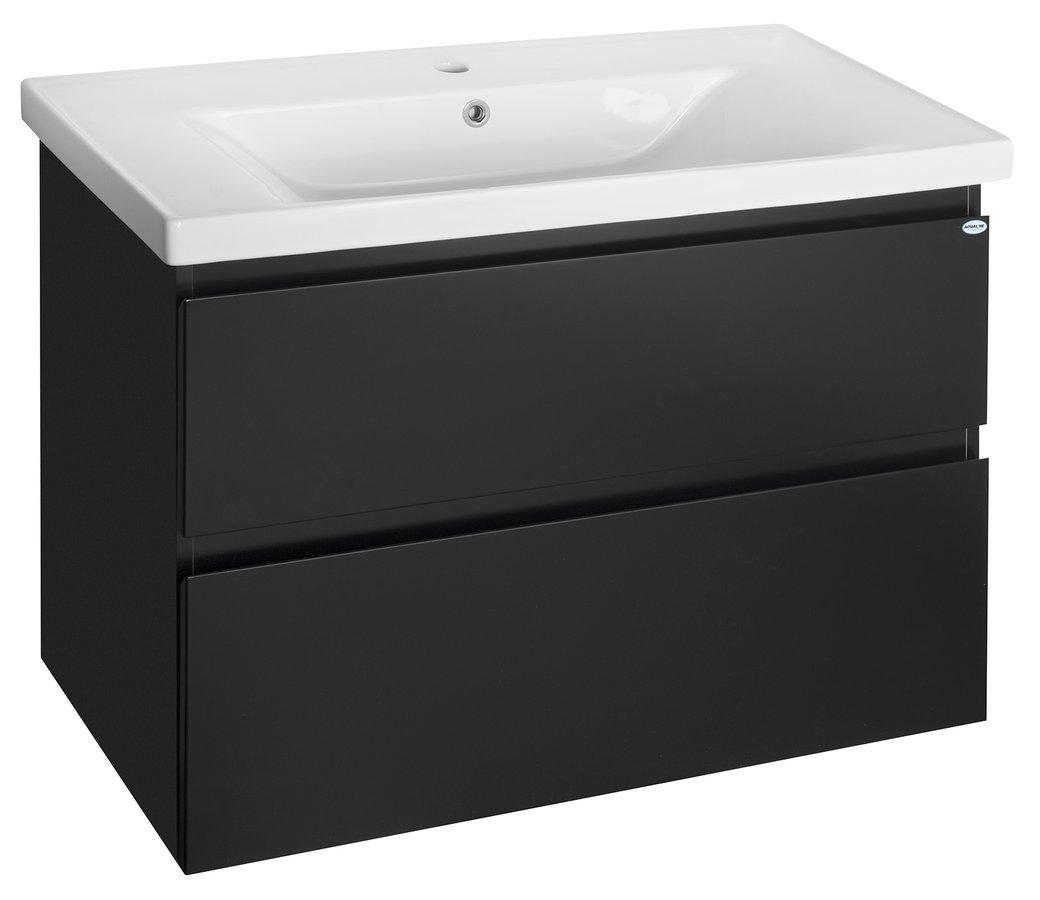 Skříňka umyvadlová 865×600×453 mm černá mat AI690