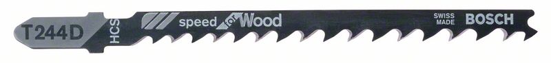 Plátek pilový Bosch T 244 D Speed for Wood 3 ks BOSCH