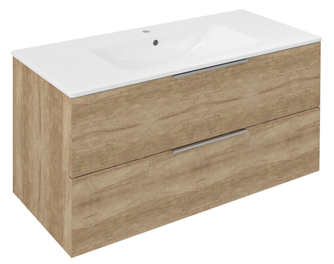 Skříňka umyvadlová 998×520×460 mm dub alabama CR100-2222