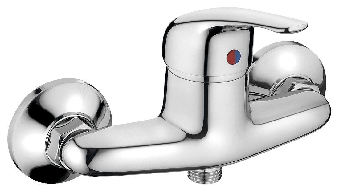 Baterie sprchová nástěnná Bruckner Hoffer 150 mm chrom