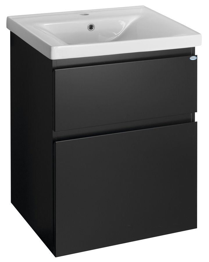 Skříňka umyvadlová 570×725×448 mm černá mat AI660