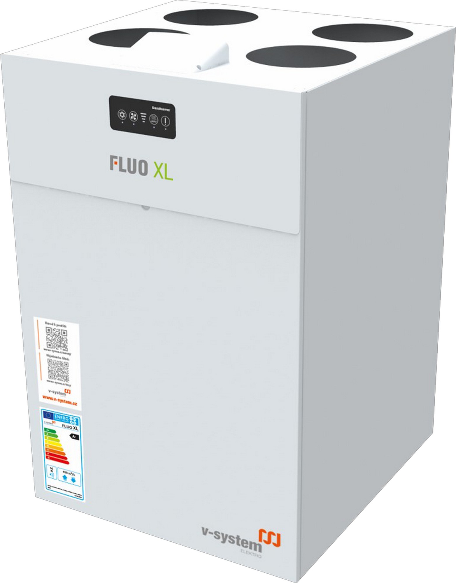 Jednotka rekuperační V-systém Fluo XL V-systém