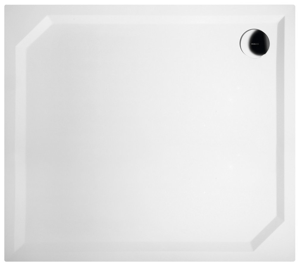 Vanička sprchová Gelco Sara HS 900×800×40 mm litý mramor GELCO