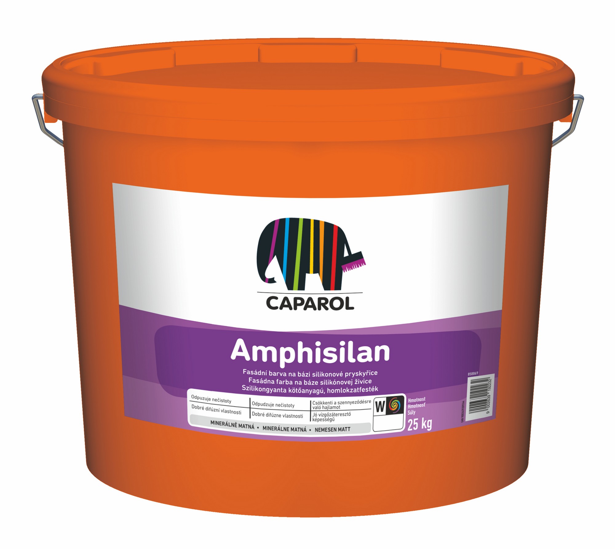 Barva fasádní silikonová Caparol AmphiSilan 25 kg Caparol
