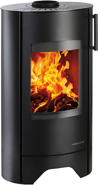 Kamna krbová Haas+Sohn GLOW černá HAAS