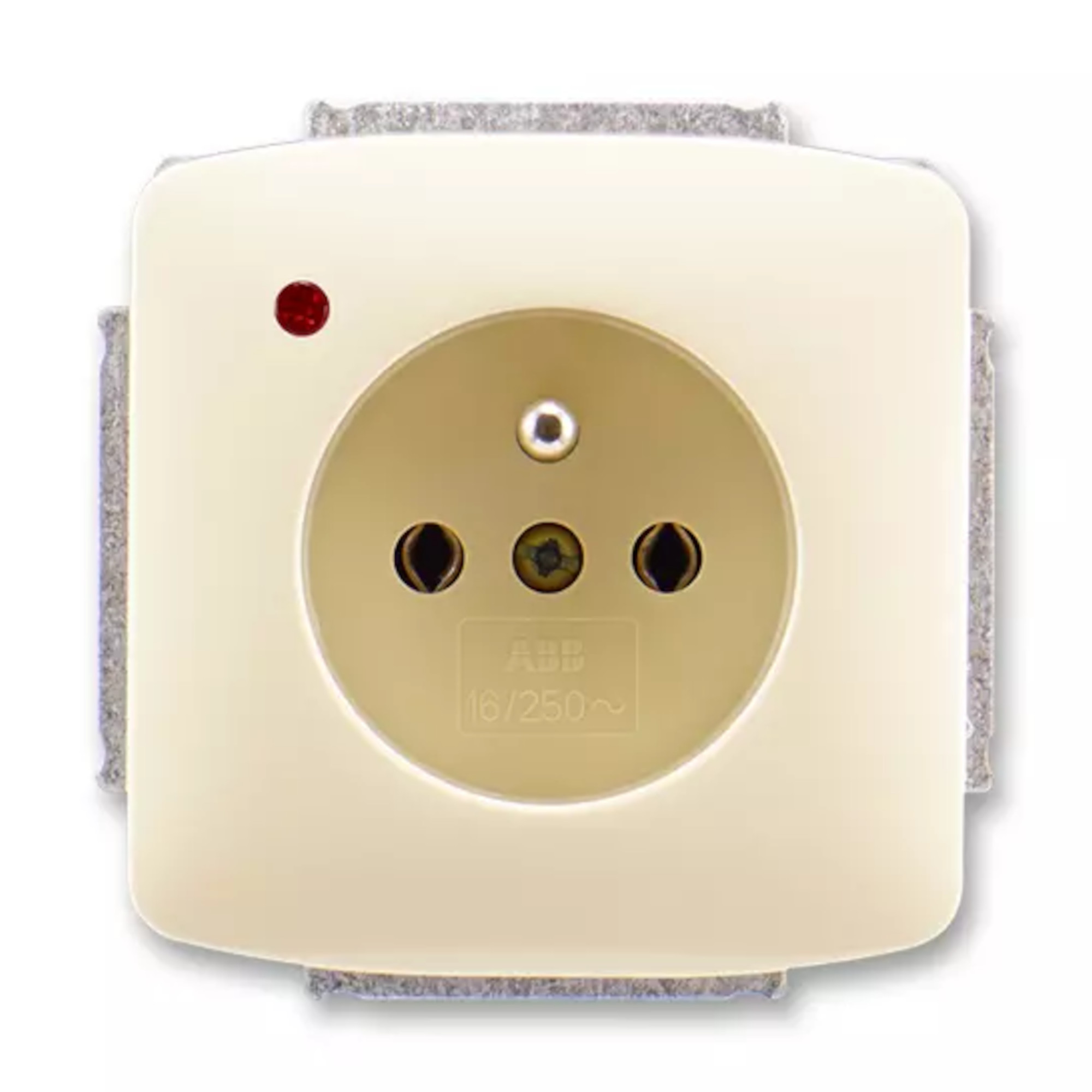 Zásuvka 230 V jednonásobná ABB Tango slonová kost ABB