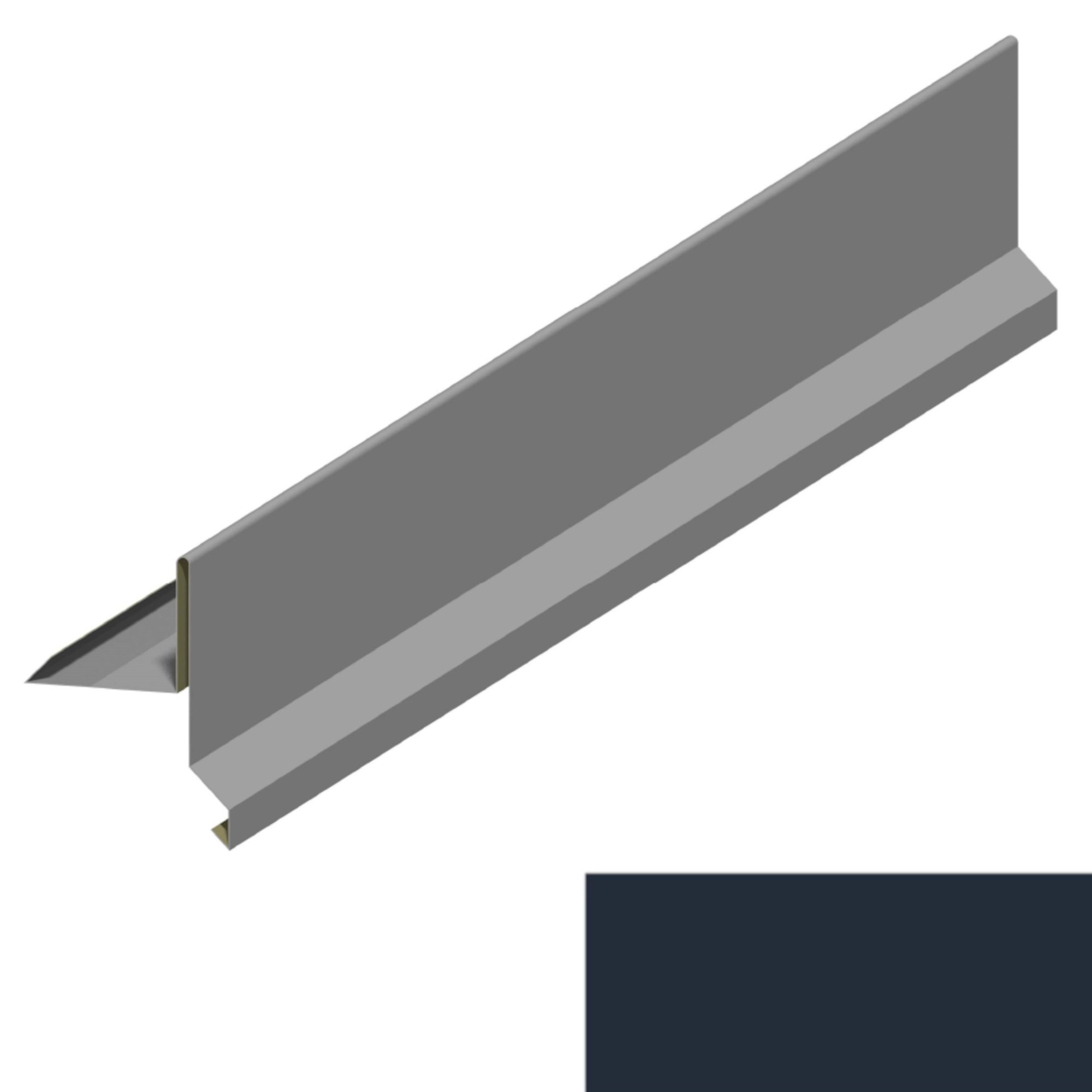 Závětrná lišta RS250SS PU 50 MAX antracitově šedá RAL 7016 DEK