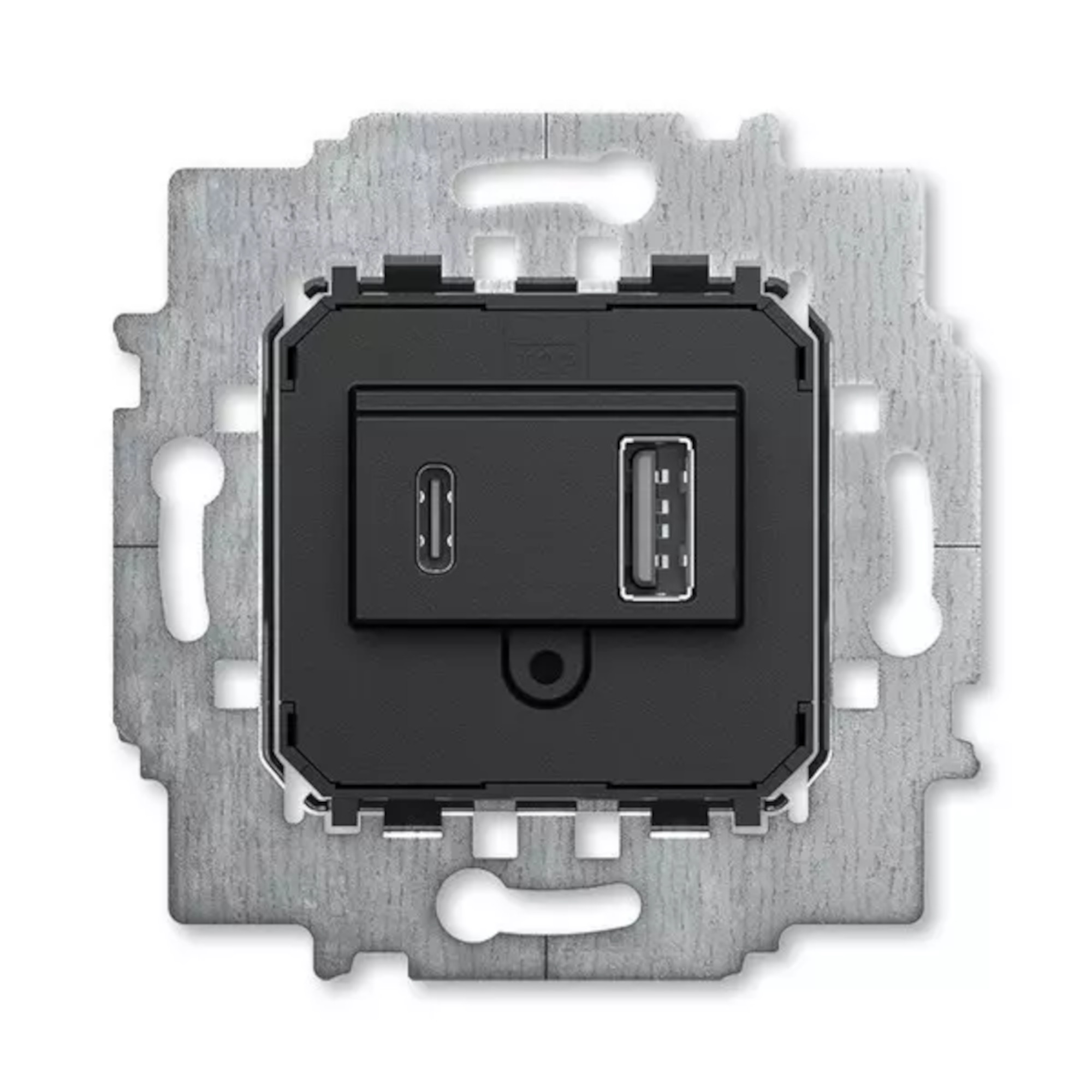 Přístroj nabíjecí ABB IP 20 USB-A + USB-C šedá ABB