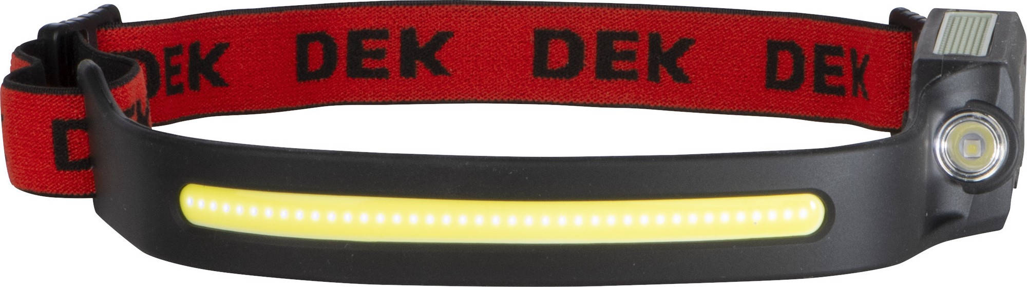 Svítilna LED čelová se senzorem DEK AKU DEK