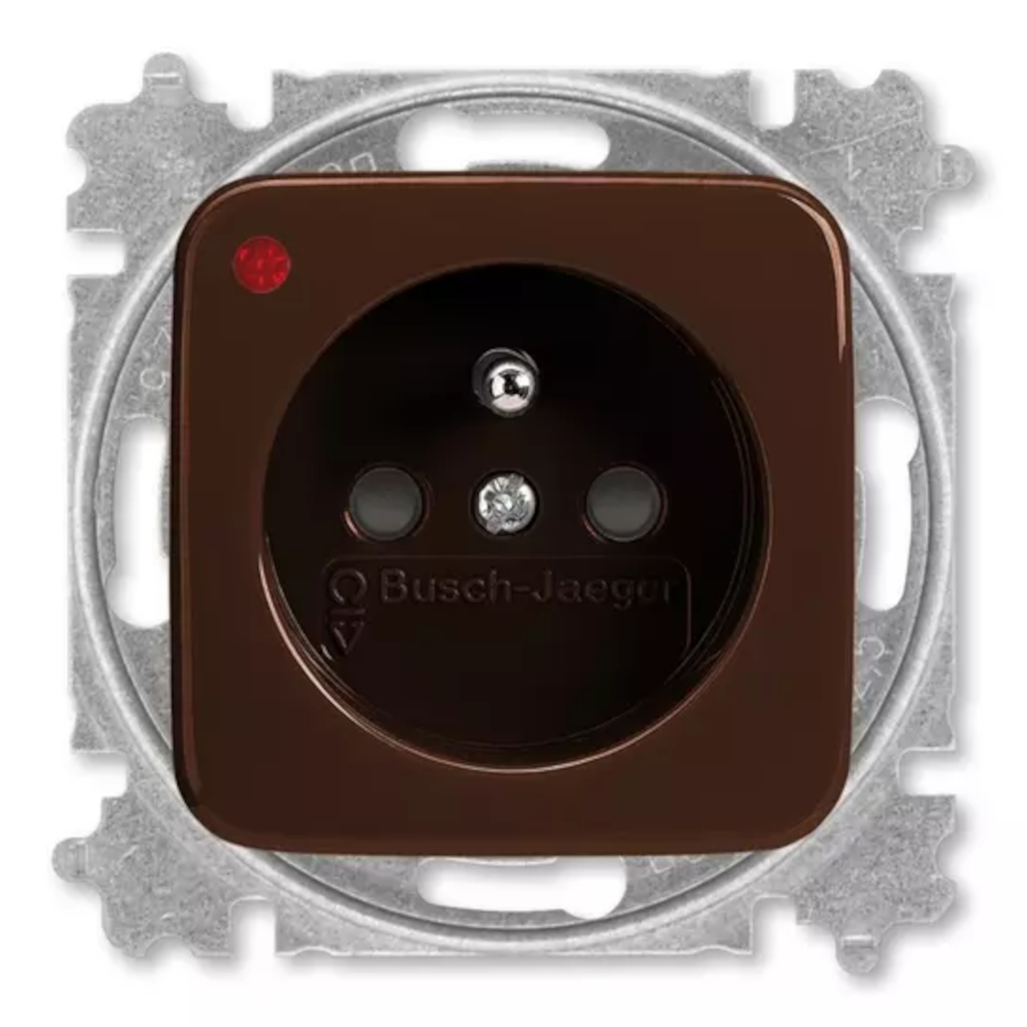 Zásuvka 230 V jednonásobná ABB Reflex SI hnědá ABB