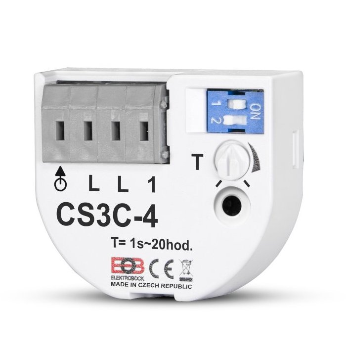 Spínač časový pod vypínač Elektrobock CS3C-4 Elektrobock