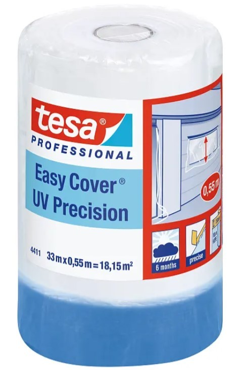 Fólie zakrývací Tesa 4411 Easy Cover 550 mm/33 m Tesa