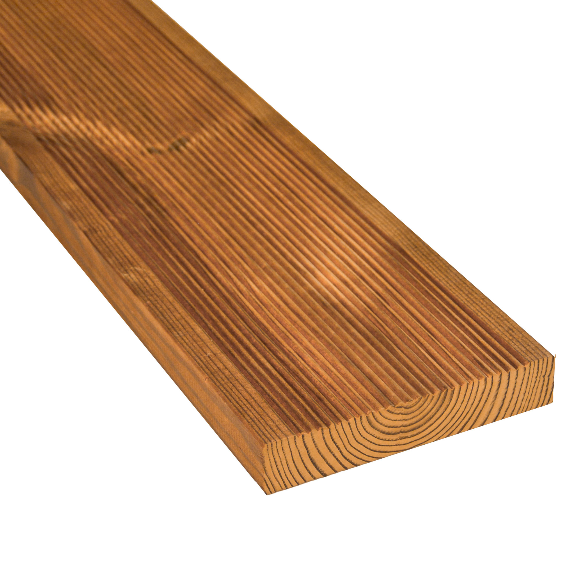 Prkno terasové AU-MEX Thermo borovice 26×140×3 300 mm AU-MEX