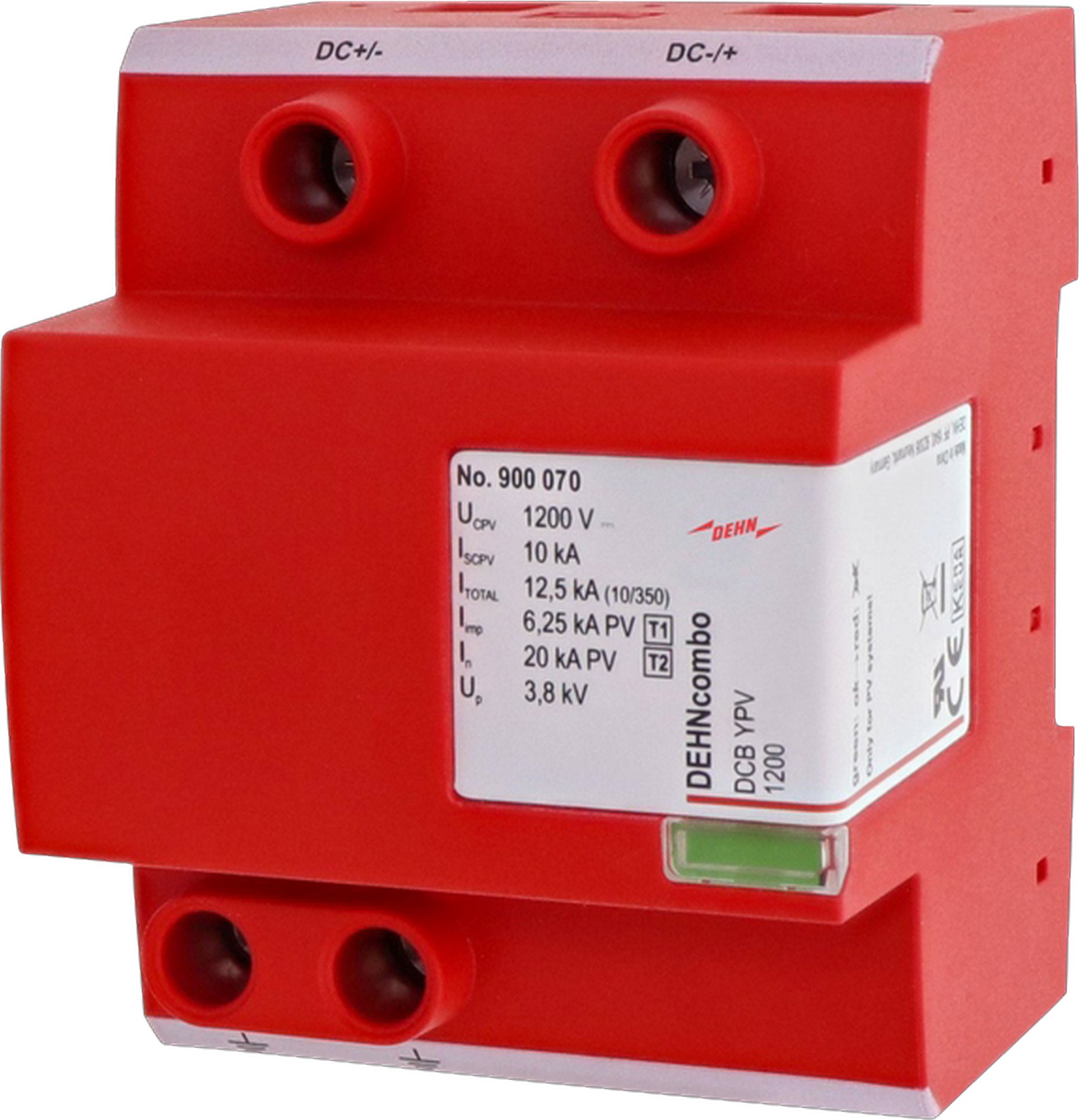 Svodič přepětí DC T1+T2 Dehn DCB YPV 1 200 Dehn