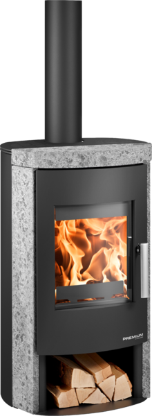 Kamna krbová Haas+Sohn MADEIRA černá