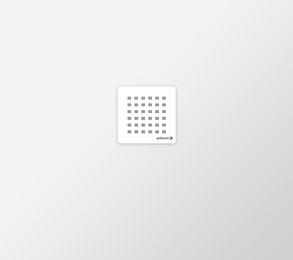 Vanička sprchová Polysan Flexia 900×800×30 mm litý mramor POLYSAN